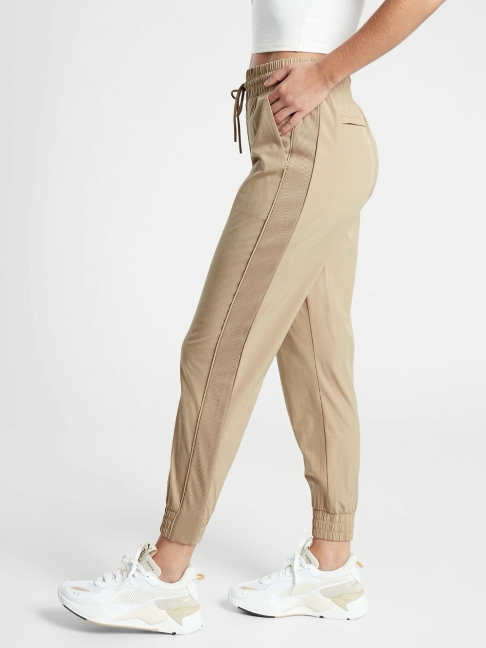 Athleta Brooklyn Textured Joggers